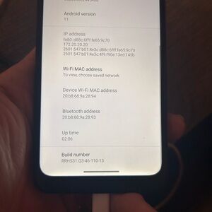 Motorola Smartphone with Black Front